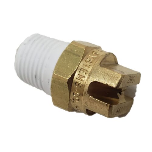 Spray Nozzle, 1/8 npt 30deg flat brass
